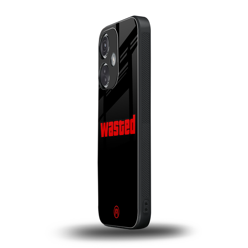 wasted back phone cover | glass case for oneplus nord ce 3