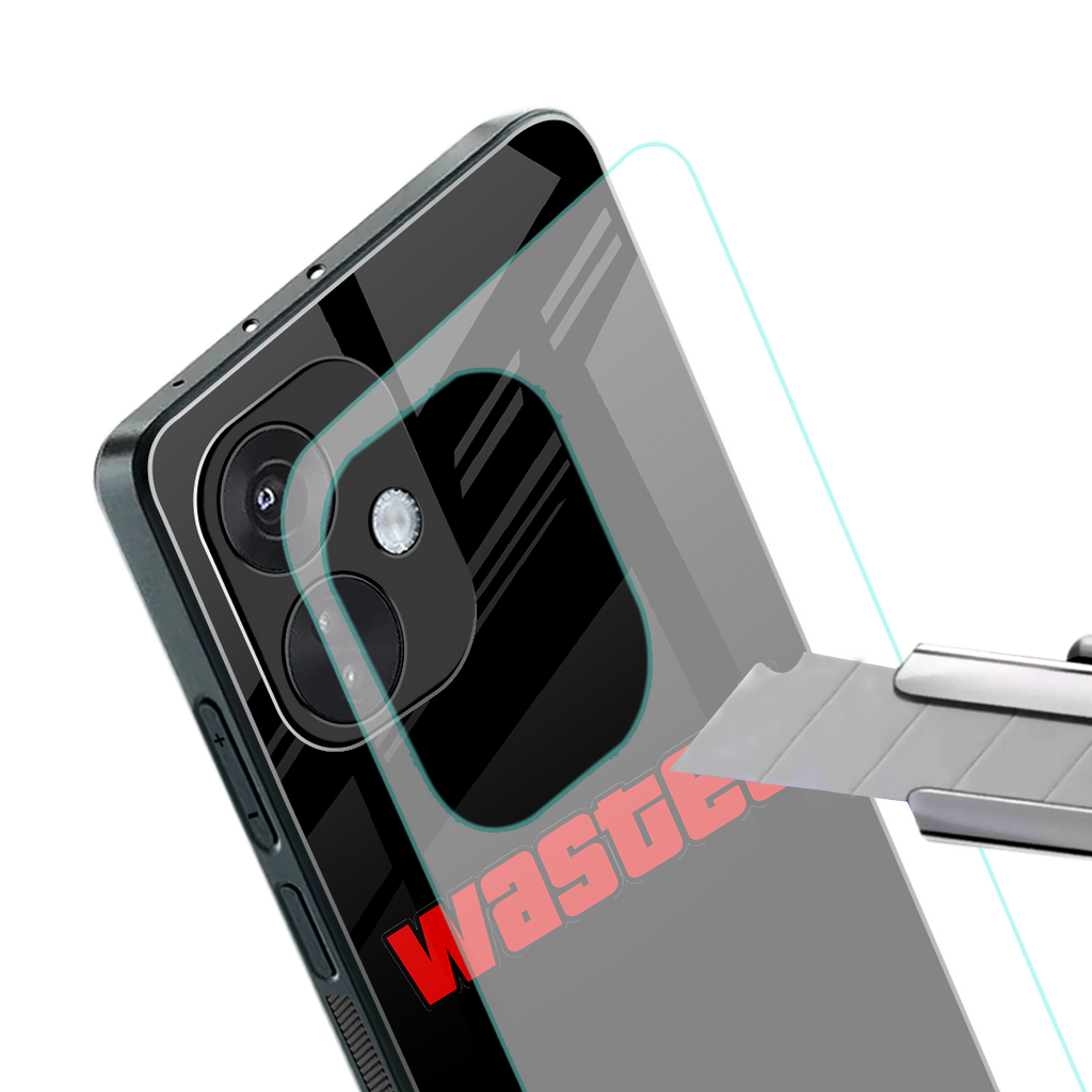 wasted back phone cover | glass case for oneplus nord ce 3