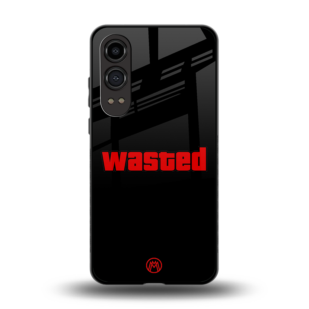 wasted back phone cover | glass case for oneplus nord ce 4 lite