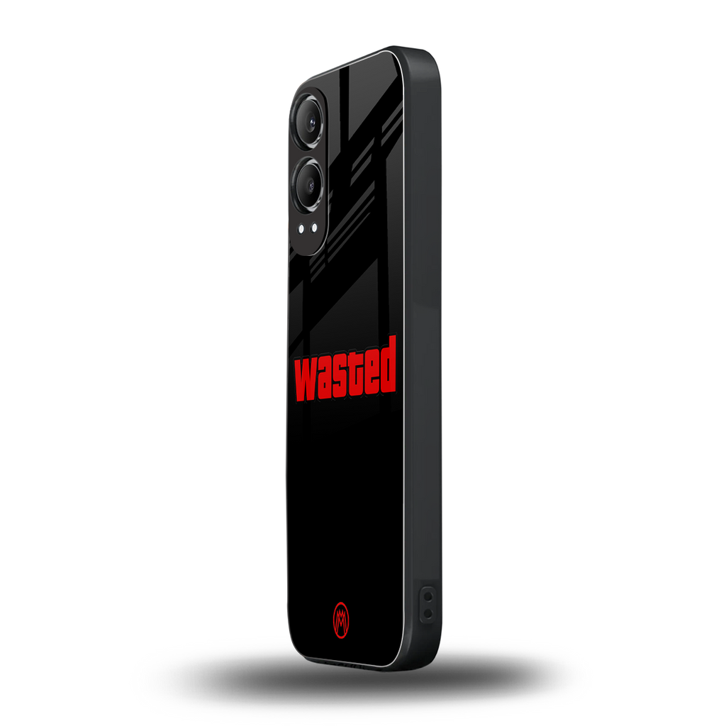 wasted back phone cover | glass case for oneplus nord ce 4 lite