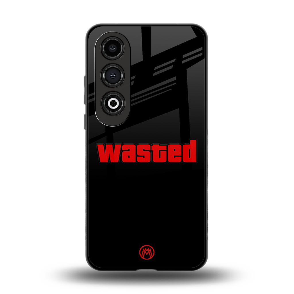 wasted back phone cover | glass case for oneplus nord ce 4