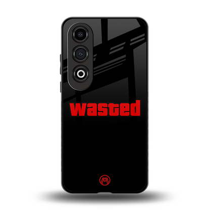 wasted back phone cover | glass case for oneplus nord ce 4