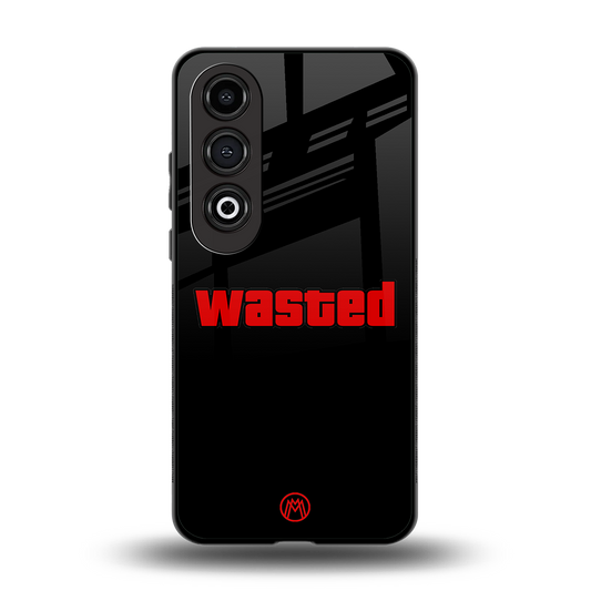 wasted back phone cover | glass case for oneplus nord ce 4
