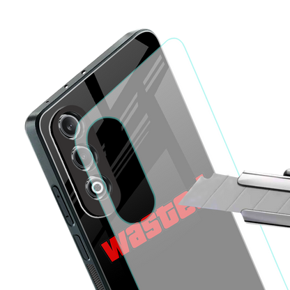 wasted back phone cover | glass case for oneplus nord ce 4