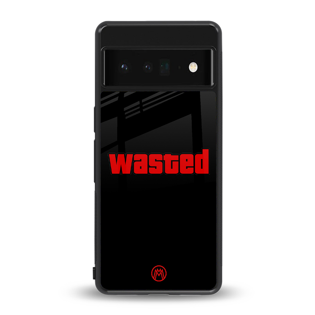 wasted back phone cover | glass case for google pixel 6 pro