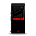 wasted back phone cover | glass case for google pixel 6