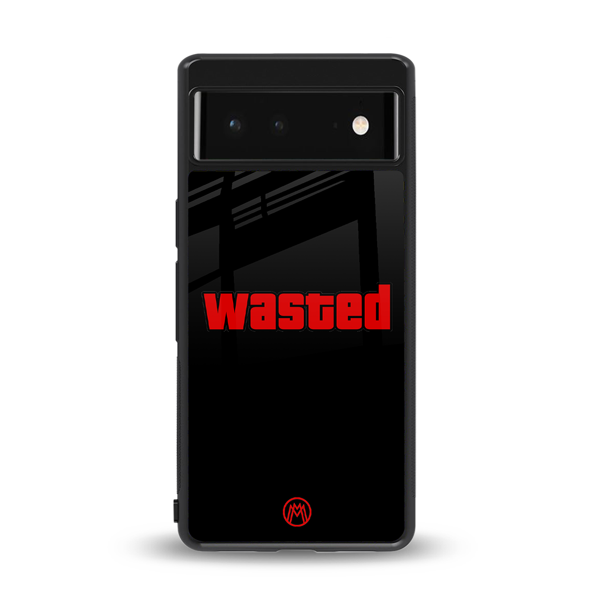 wasted back phone cover | glass case for google pixel 6