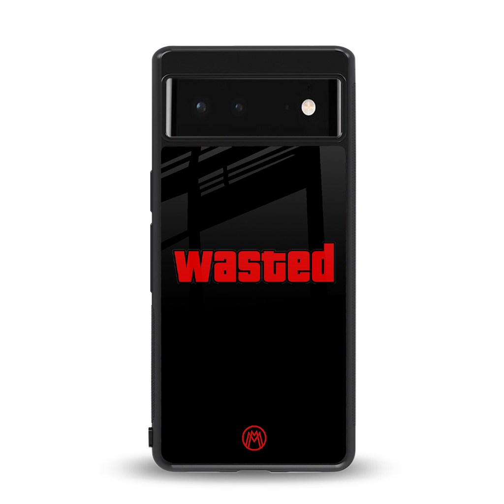 wasted back phone cover | glass case for Google Pixel 6A