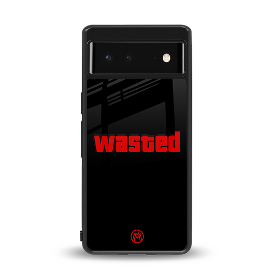 wasted back phone cover | glass case for Google Pixel 6A