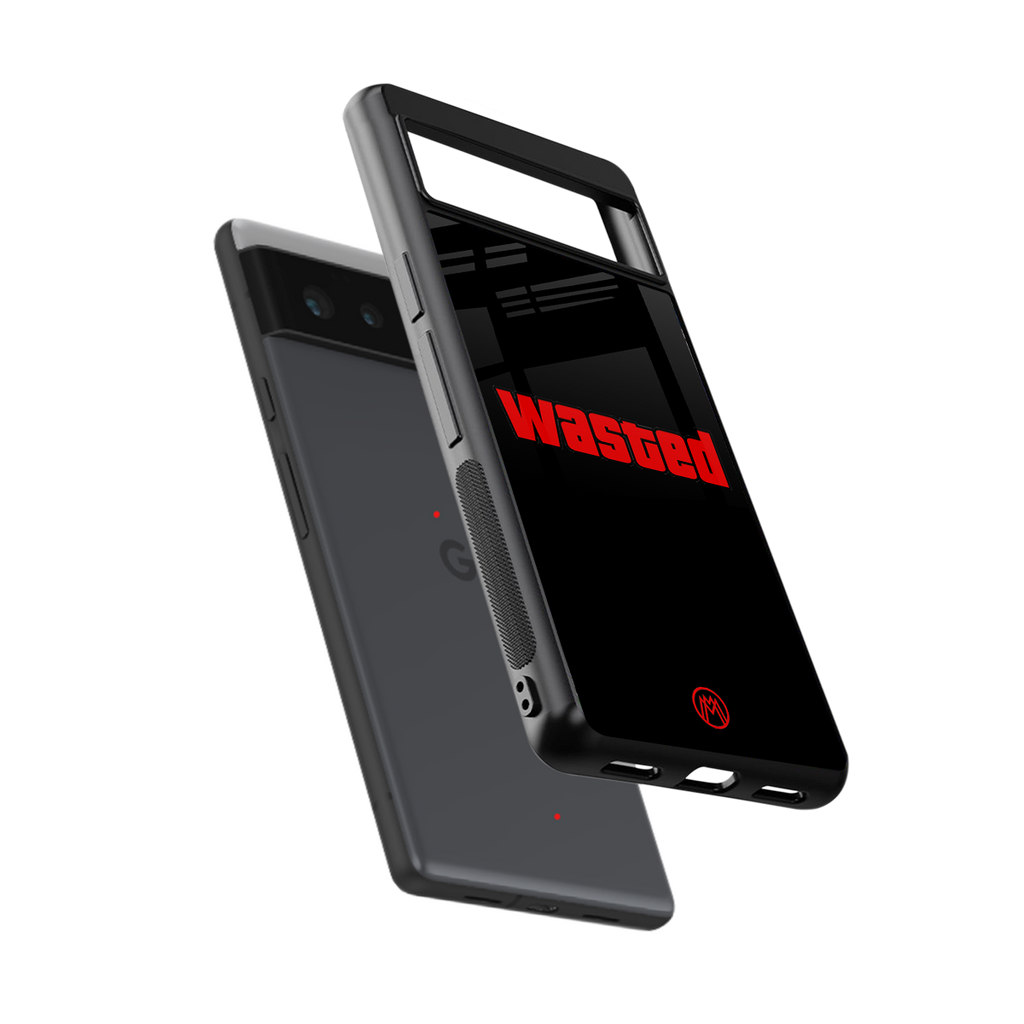 wasted back phone cover | glass case for Google Pixel 6A