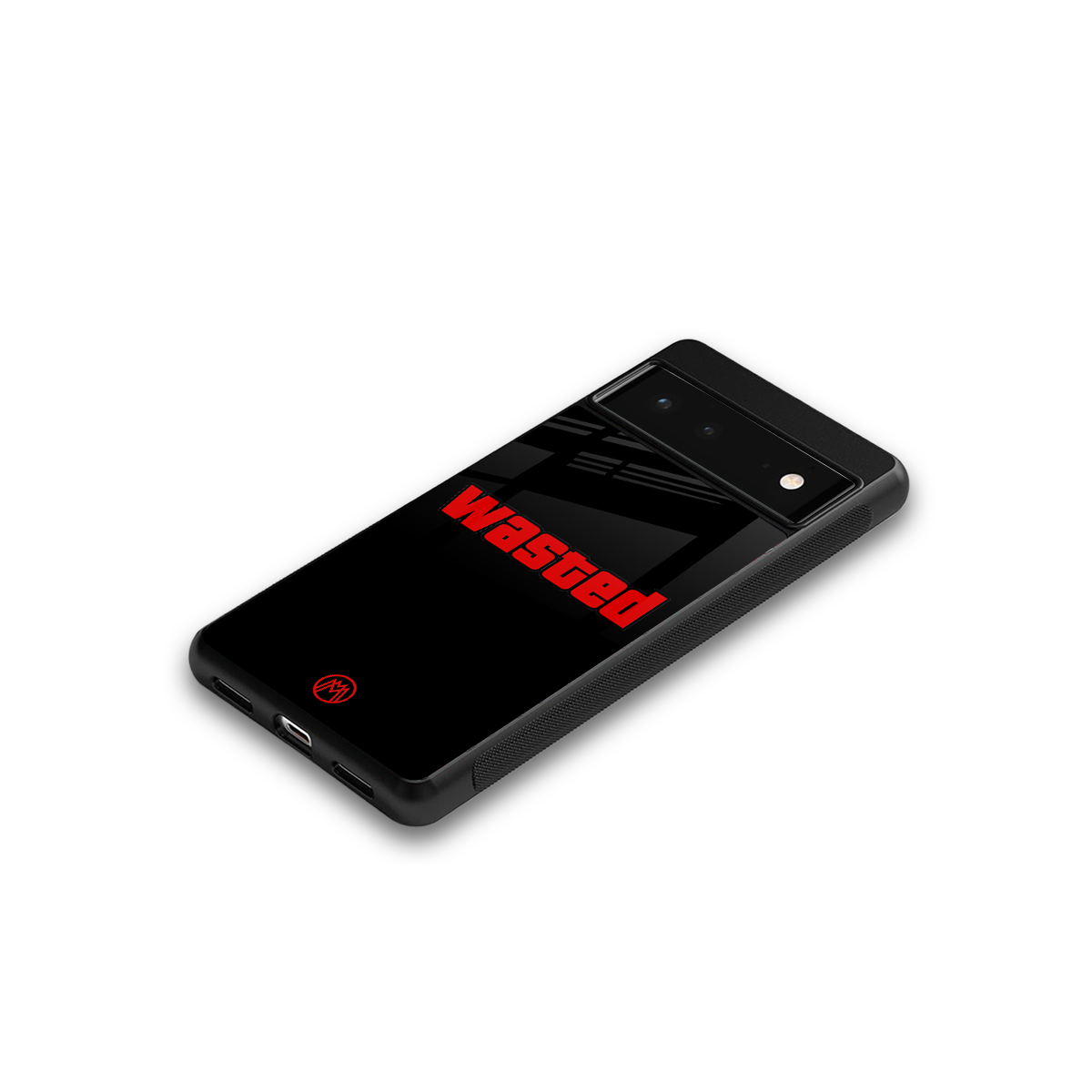 wasted back phone cover | glass case for google pixel 6