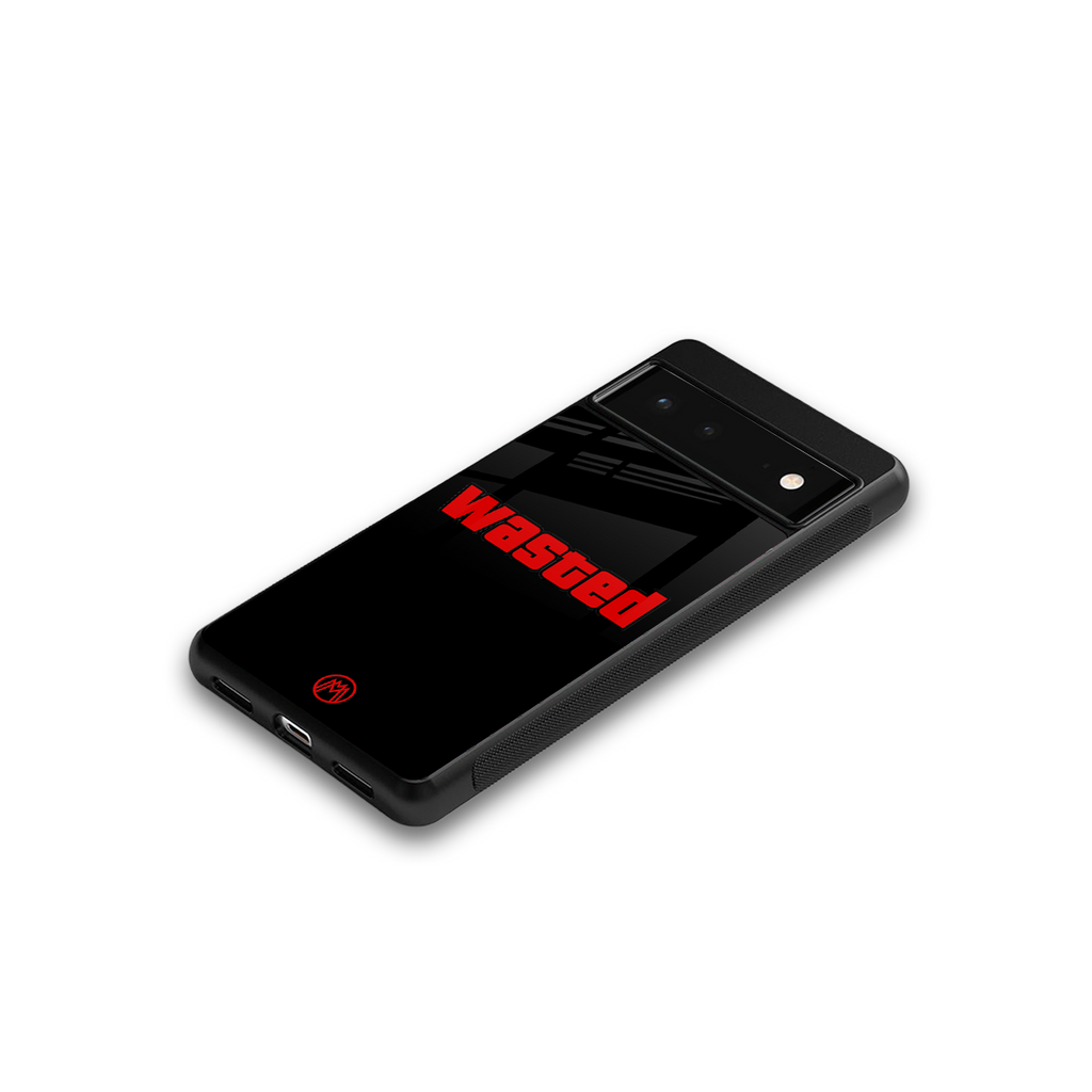 wasted back phone cover | glass case for Google Pixel 6A