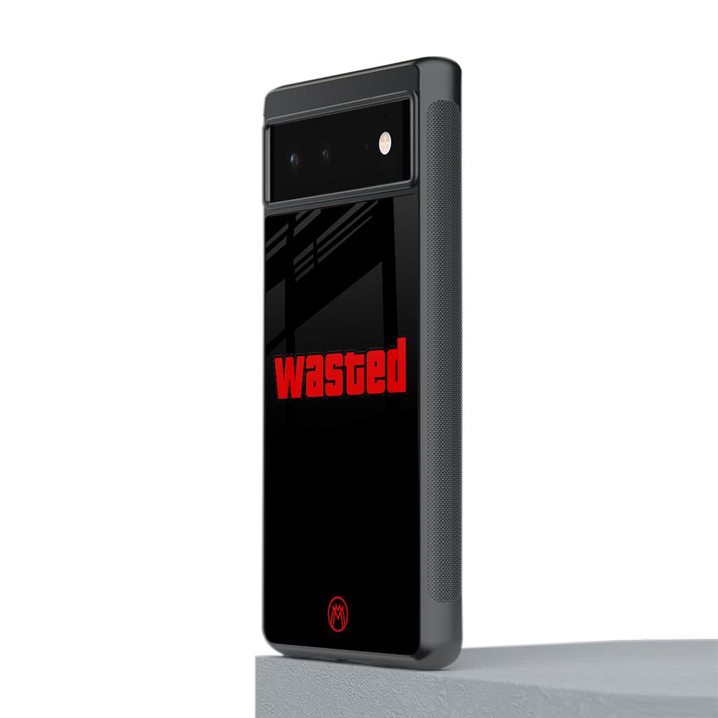 wasted back phone cover | glass case for Google Pixel 6A