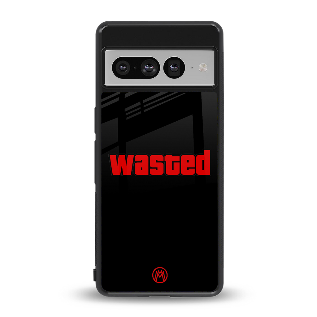 wasted back phone cover | glass case for google pixel 7 pro