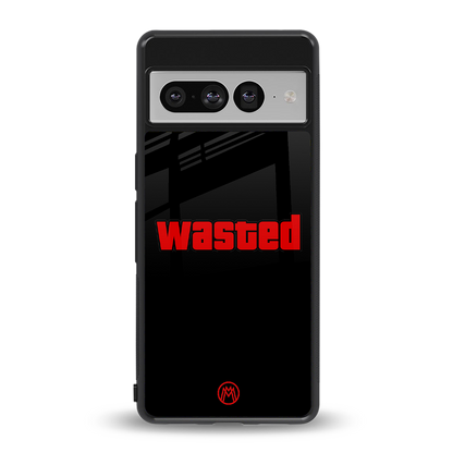 wasted back phone cover | glass case for google pixel 7 pro