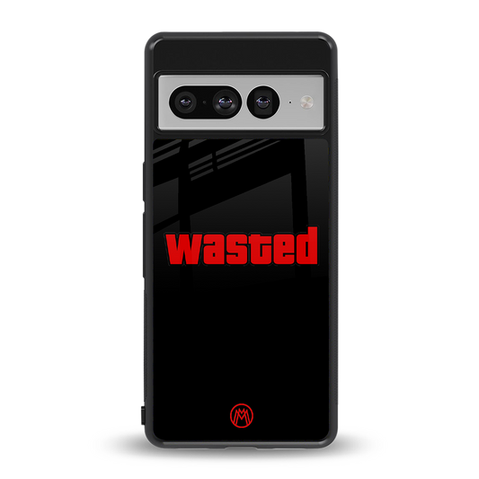 wasted back phone cover | glass case for google pixel 7 pro