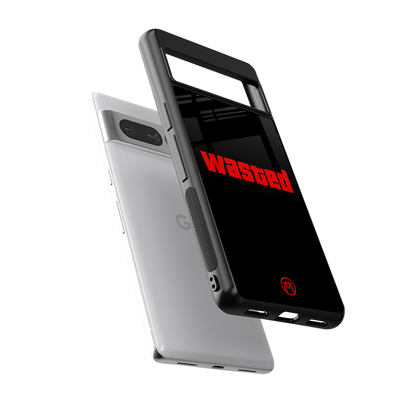 wasted back phone cover | glass case for google pixel 7 pro