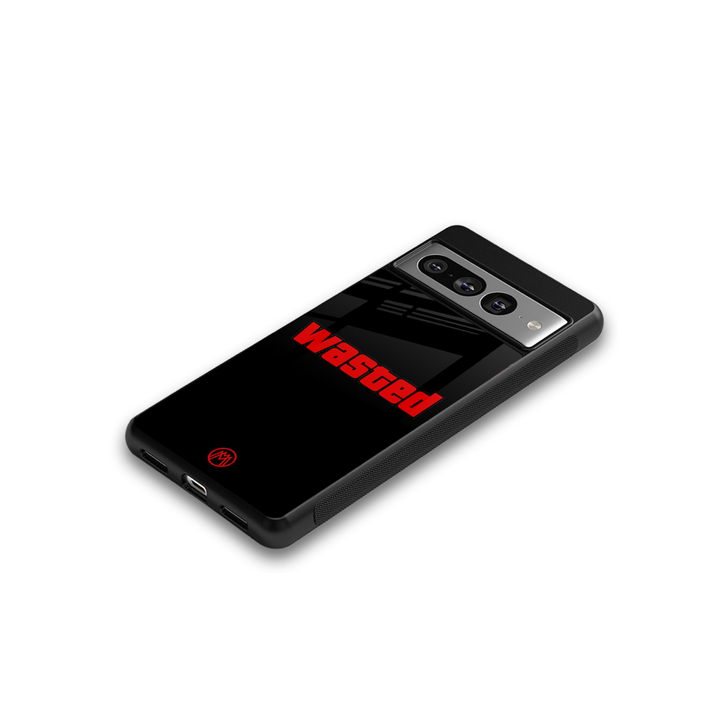 wasted back phone cover | glass case for google pixel 7 pro