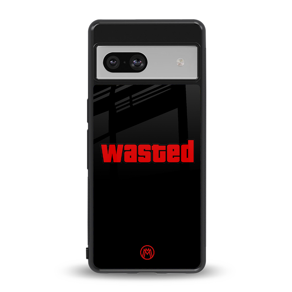 wasted back phone cover | glass case for Google Pixel 7