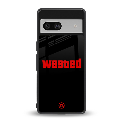 wasted back phone cover | glass case for Google Pixel 7