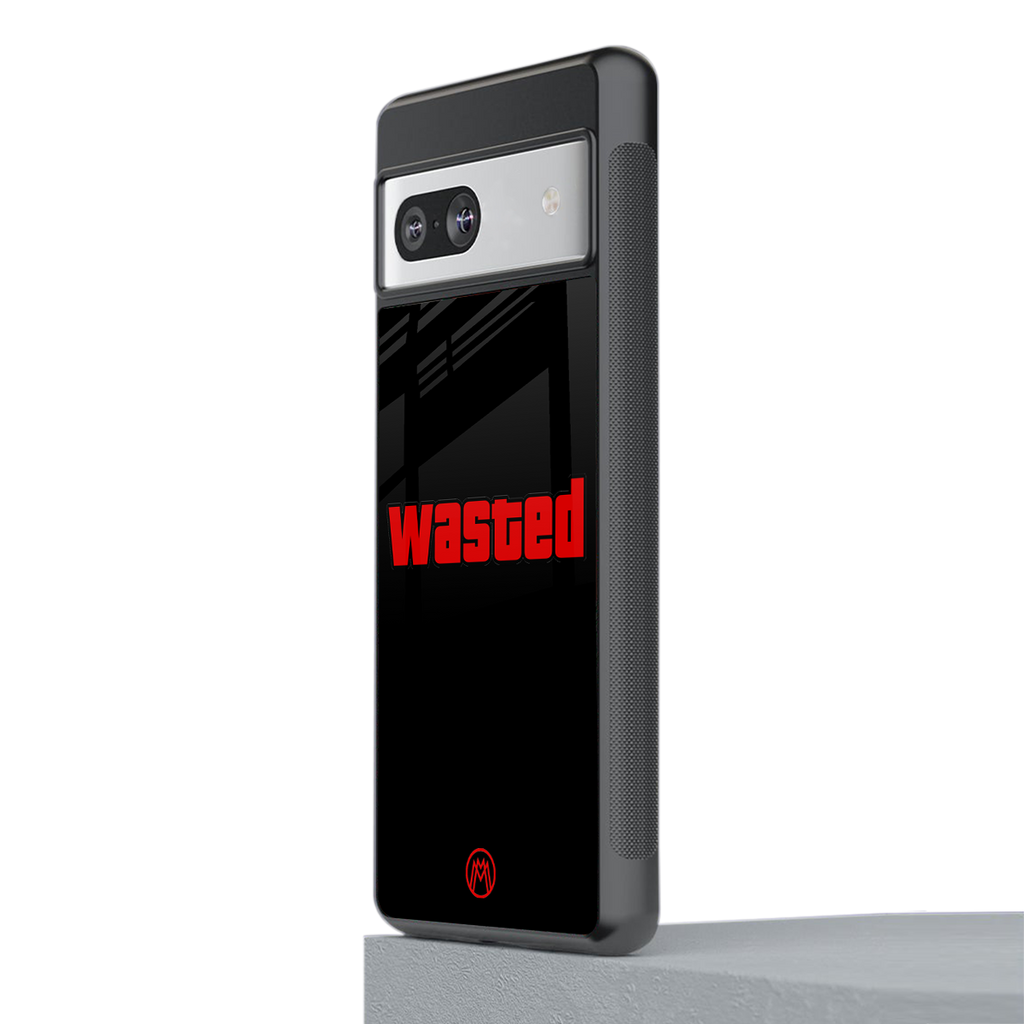 wasted back phone cover | glass case for Google Pixel 7