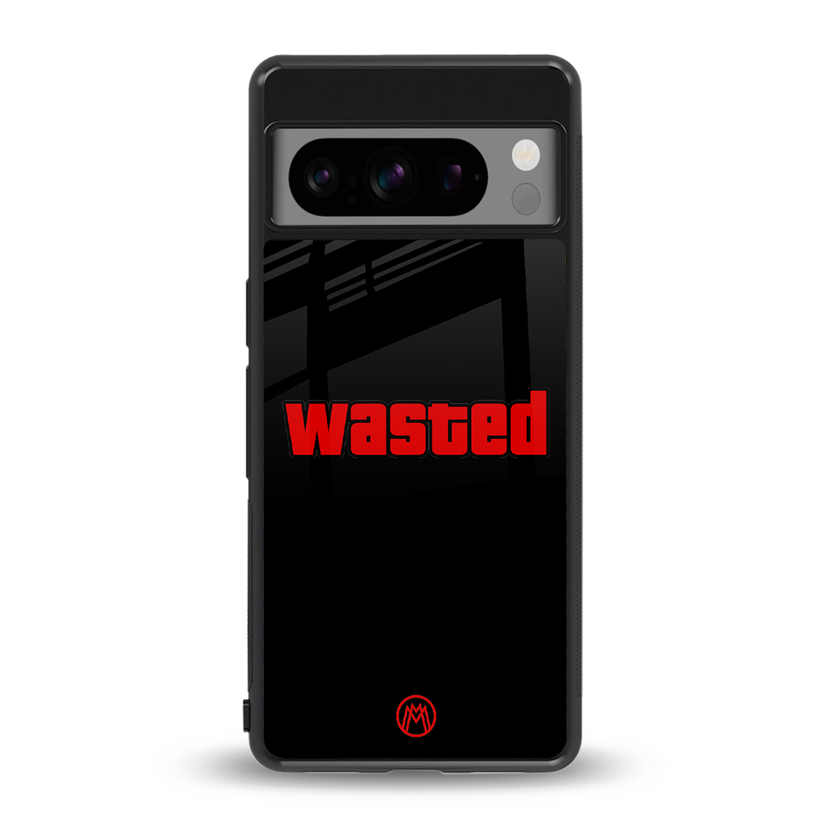 wasted back phone cover | glass case for google pixel 8 pro