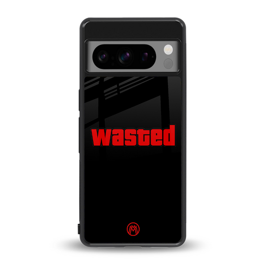 wasted back phone cover | glass case for google pixel 8 pro