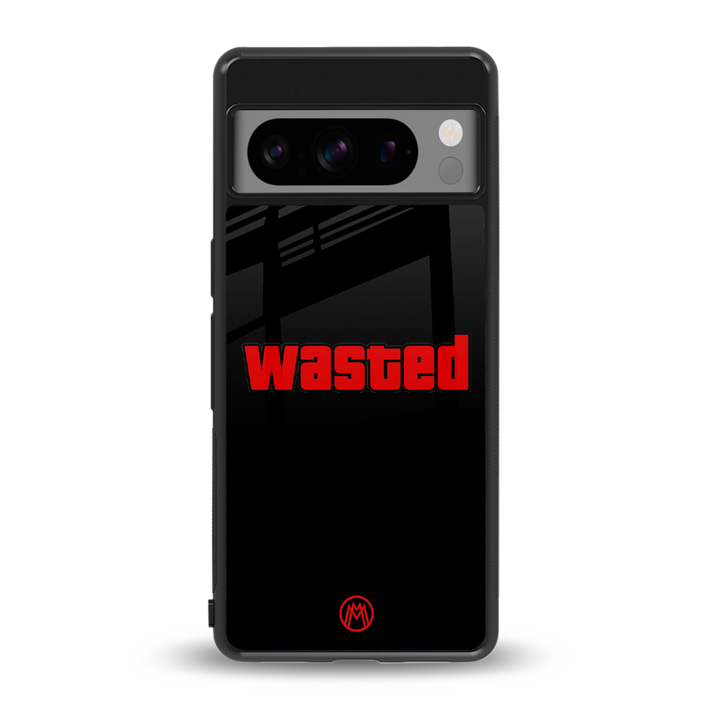 wasted back phone cover | glass case for google pixel 8 pro