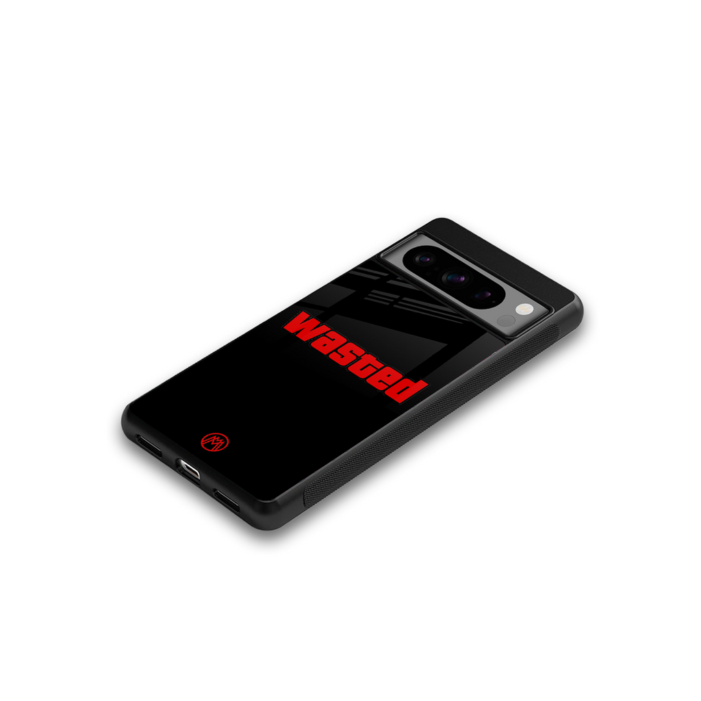 wasted back phone cover | glass case for google pixel 8 pro