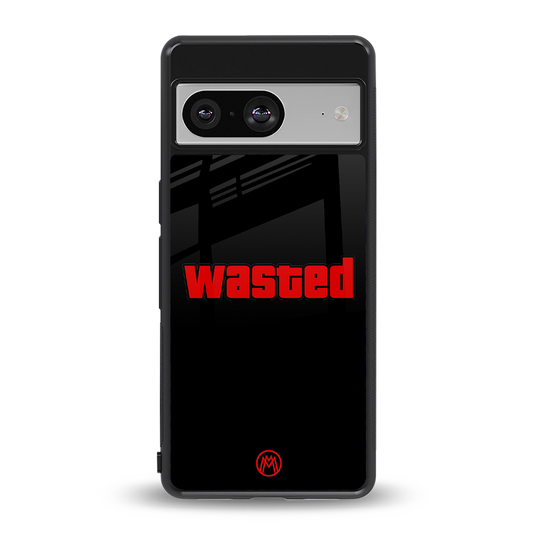 wasted back phone cover | glass case for Google Pixel 8