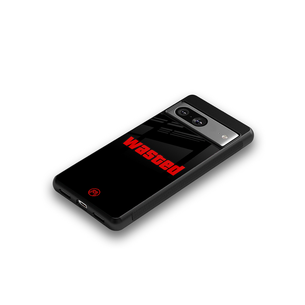 wasted back phone cover | glass case for Google Pixel 8