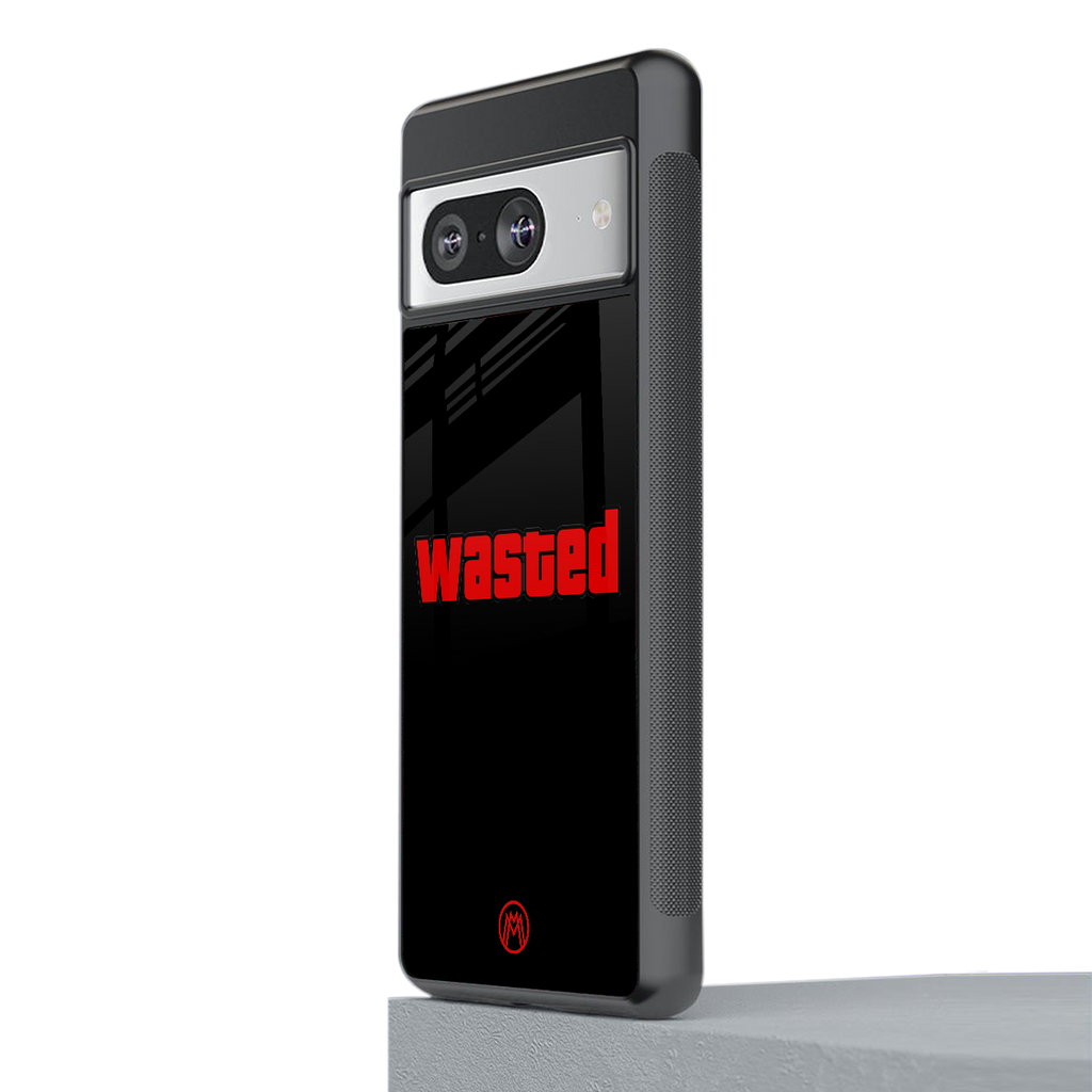 wasted back phone cover | glass case for Google Pixel 8