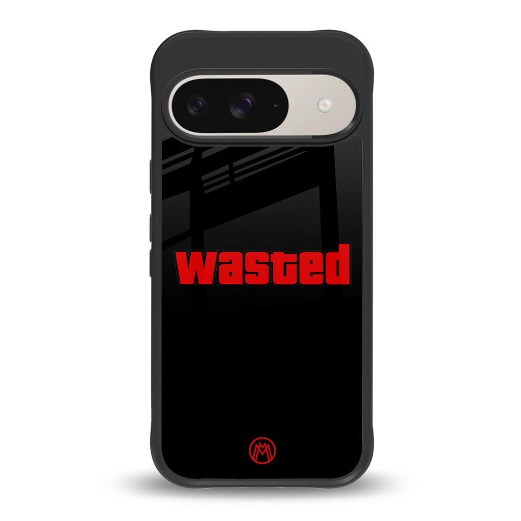 wasted back phone cover | glass case for google pixel 9