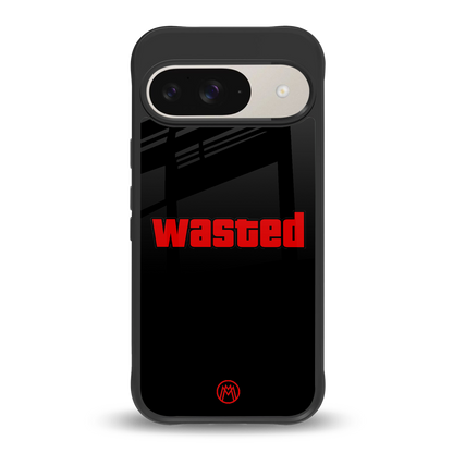 wasted back phone cover | glass case for google pixel 9
