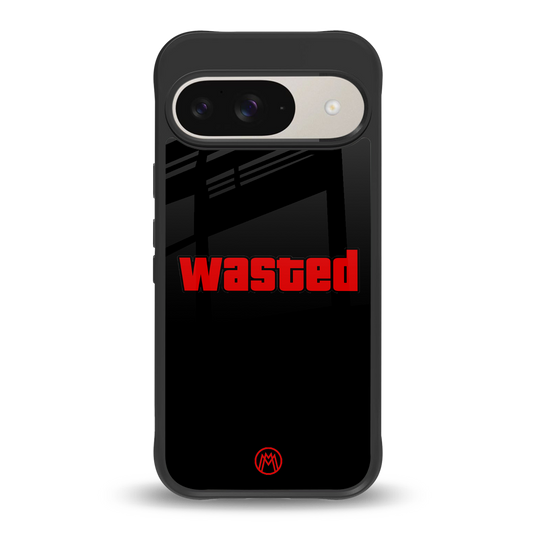 wasted back phone cover | glass case for google pixel 9