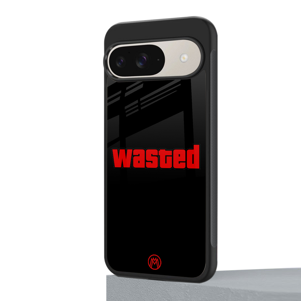wasted back phone cover | glass case for google pixel 9