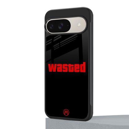 wasted back phone cover | glass case for google pixel 9