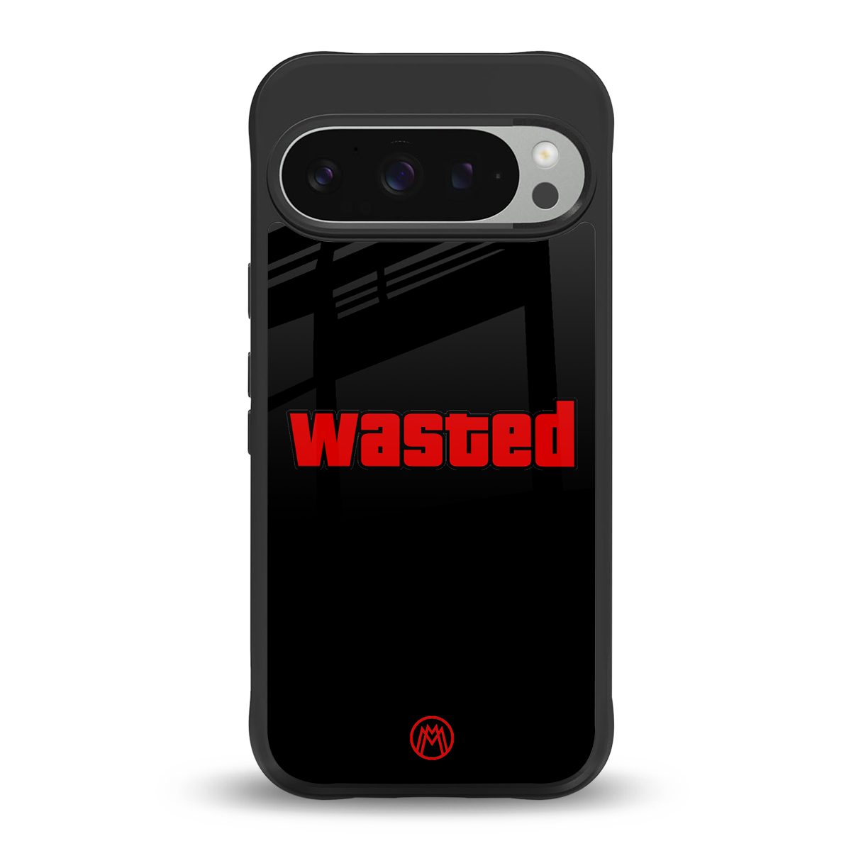 wasted back phone cover | glass case for google pixel 9 pro xl