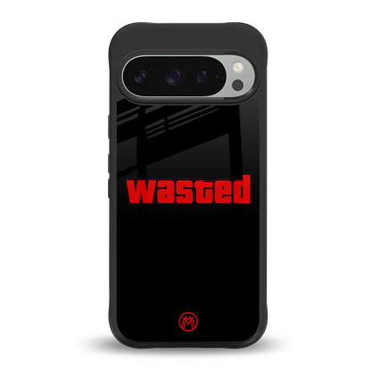 wasted back phone cover | glass case for google pixel 9 pro xl