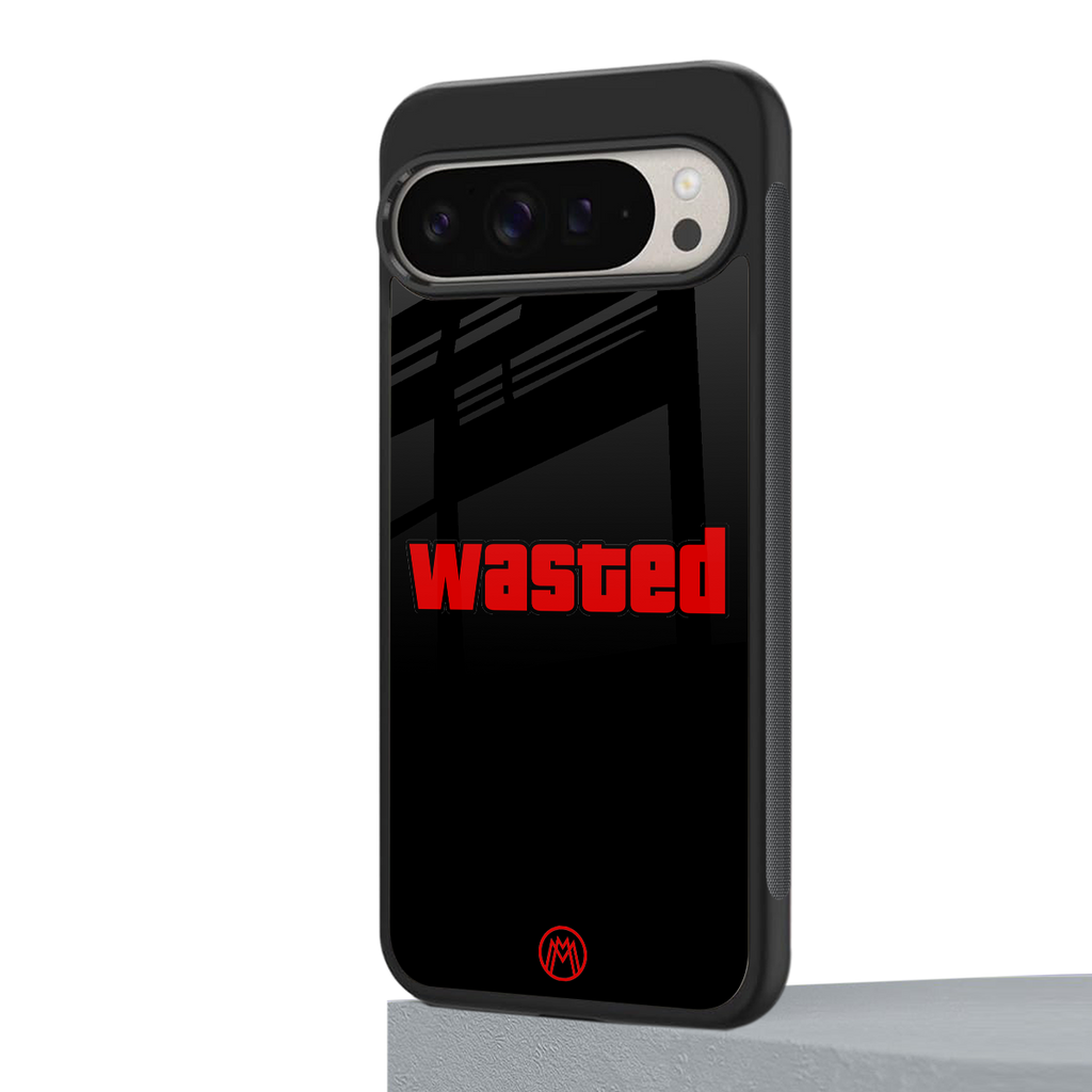 wasted back phone cover | glass case for google pixel 9 pro xl