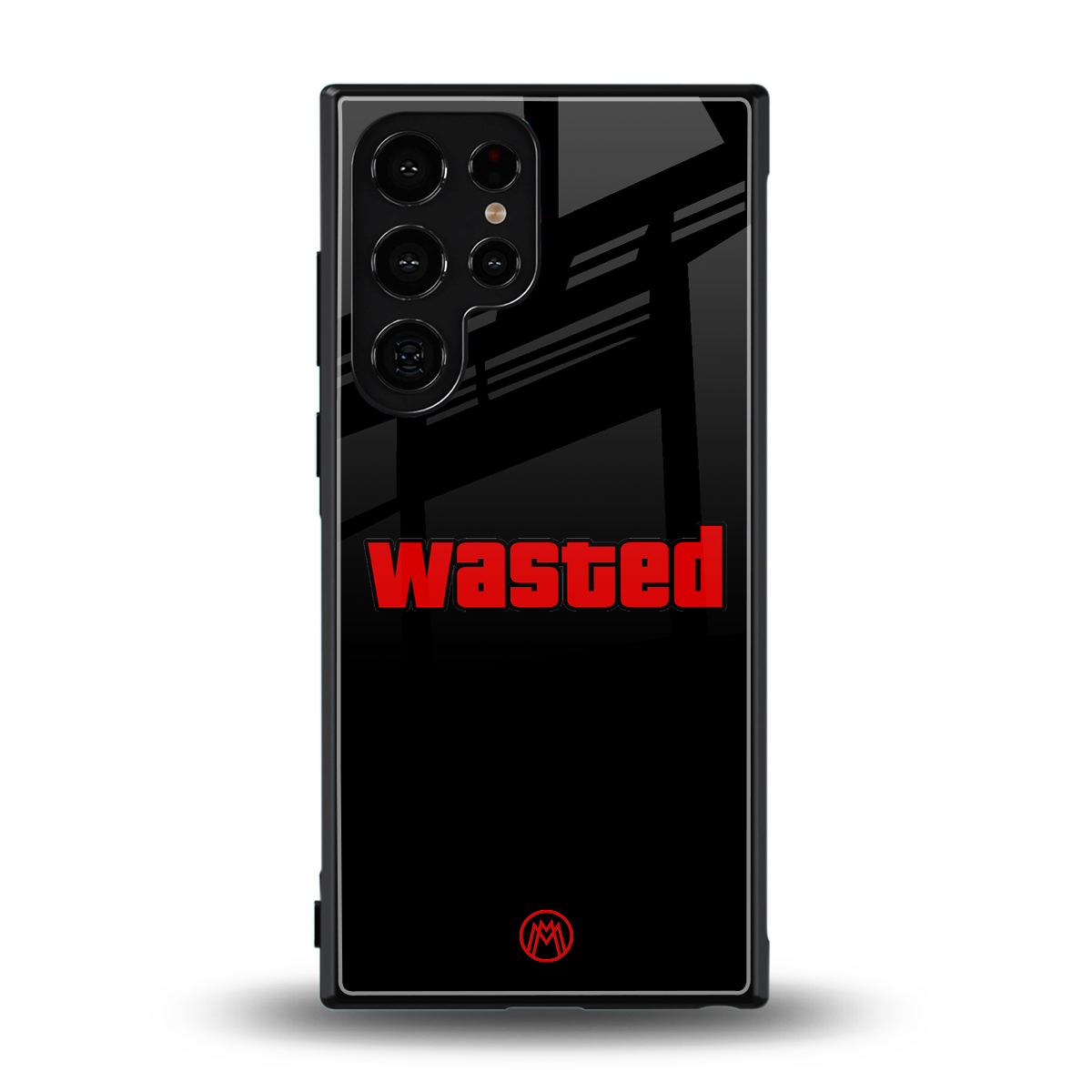 wasted back phone cover | glass case for samsung galaxy s24 ultra