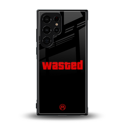 wasted back phone cover | glass case for samsung galaxy s24 ultra
