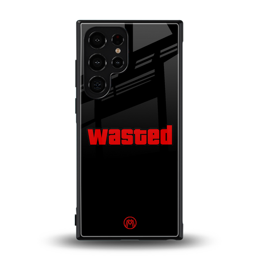 wasted back phone cover | glass case for samsung galaxy s24 ultra
