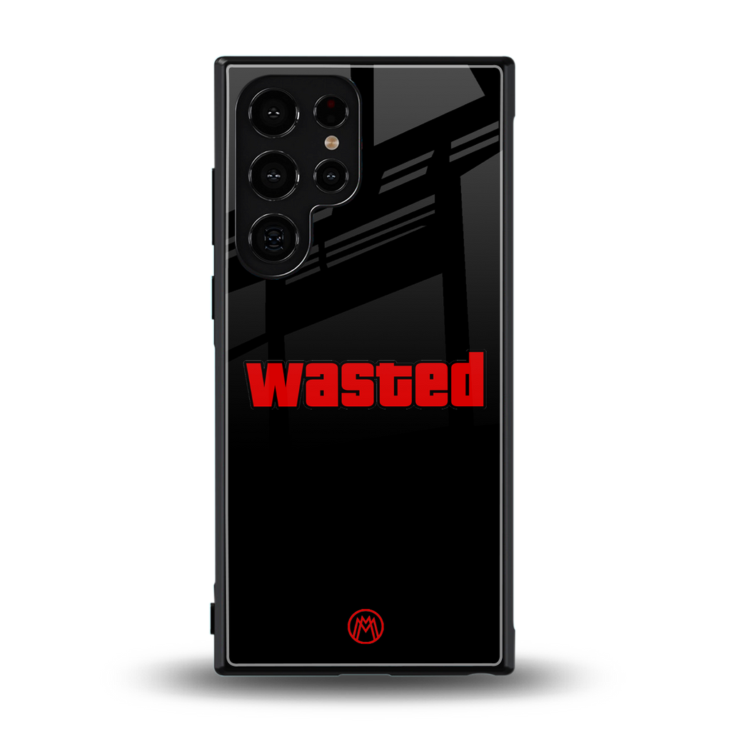 wasted back phone cover | glass case for samsung galaxy s23 ultra