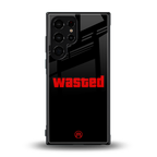 wasted back phone cover | glass case for samsung galaxy s23 ultra
