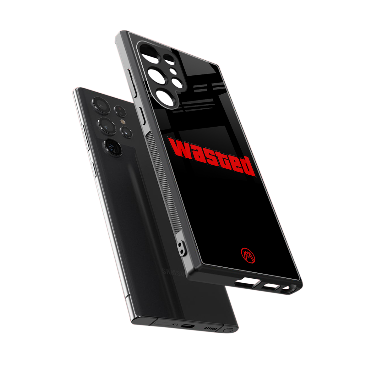 wasted back phone cover | glass case for samsung galaxy s24 ultra