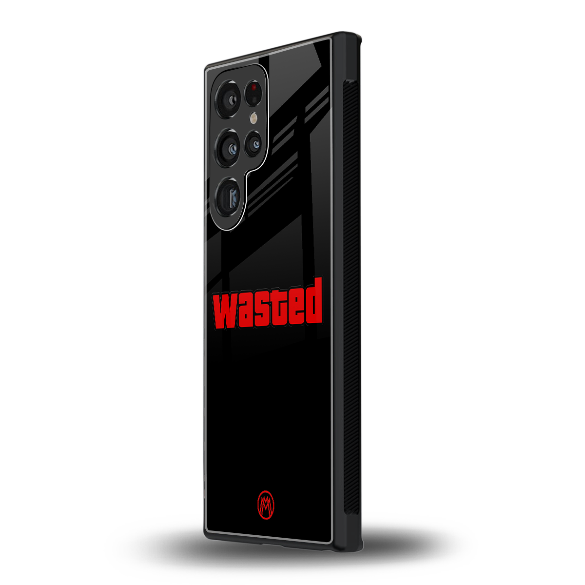 wasted back phone cover | glass case for samsung galaxy s24 ultra