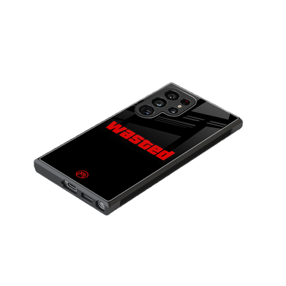 wasted back phone cover | glass case for samsung galaxy s24 ultra