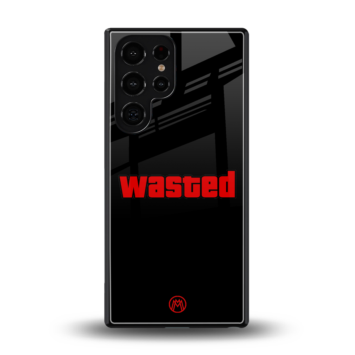 wasted back phone cover | glass case for samsung galaxy s25 ultra