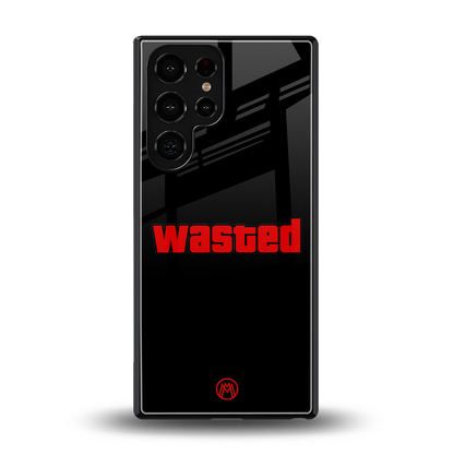 wasted back phone cover | glass case for samsung galaxy s25 ultra